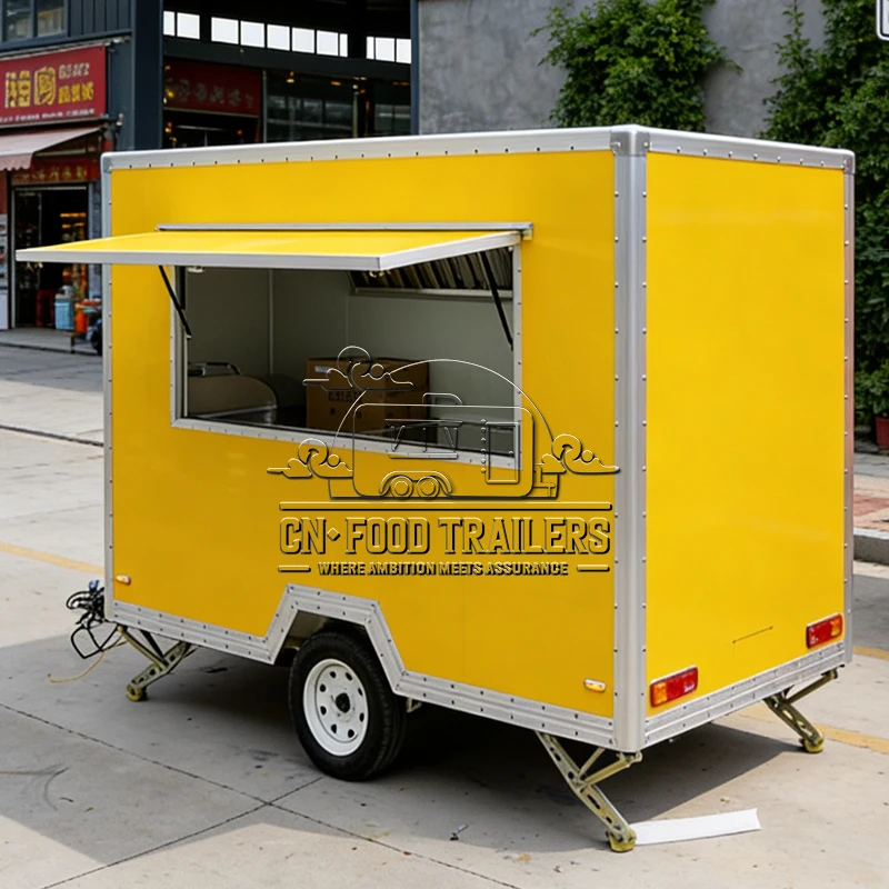 

CN Food Trailer Производитель Food Truck Сертифицированный CE концессионный прицеп для кофе, мороженого и хот-догов Street Vendor