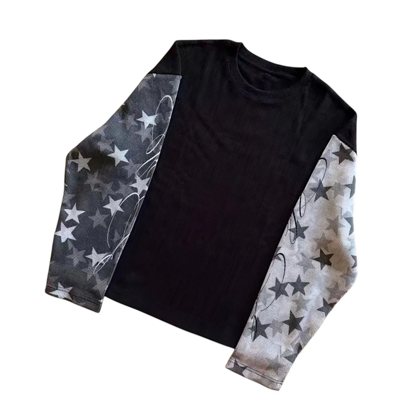 Herbst- und Winter-Dark-Punk-Stil Neues Langarm-Retro-T-Shirt für Männer und Frauen – Detail 5