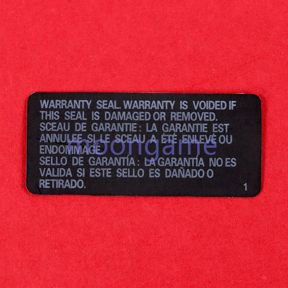5pcs Replacement For PS3 Warranty Seals Host Housing Shell Case Security Seal Label Sticker
