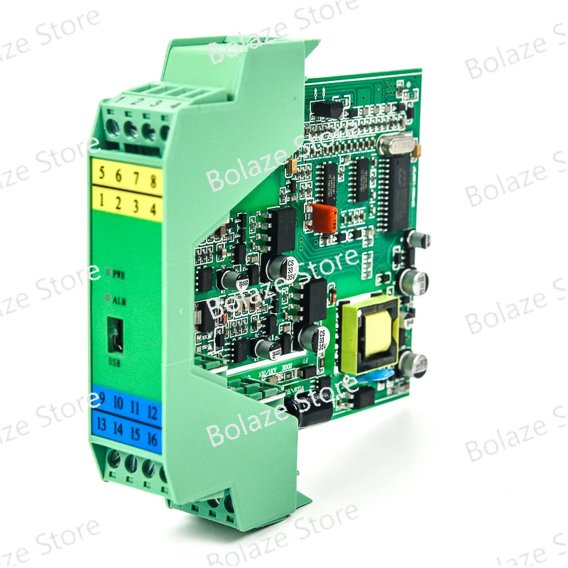 Universal Input Signal Converter for 1 in 1 Out 2 in 2 Out Multi-channels Signal Conditioner 3 Way Isolation Signal Isolator