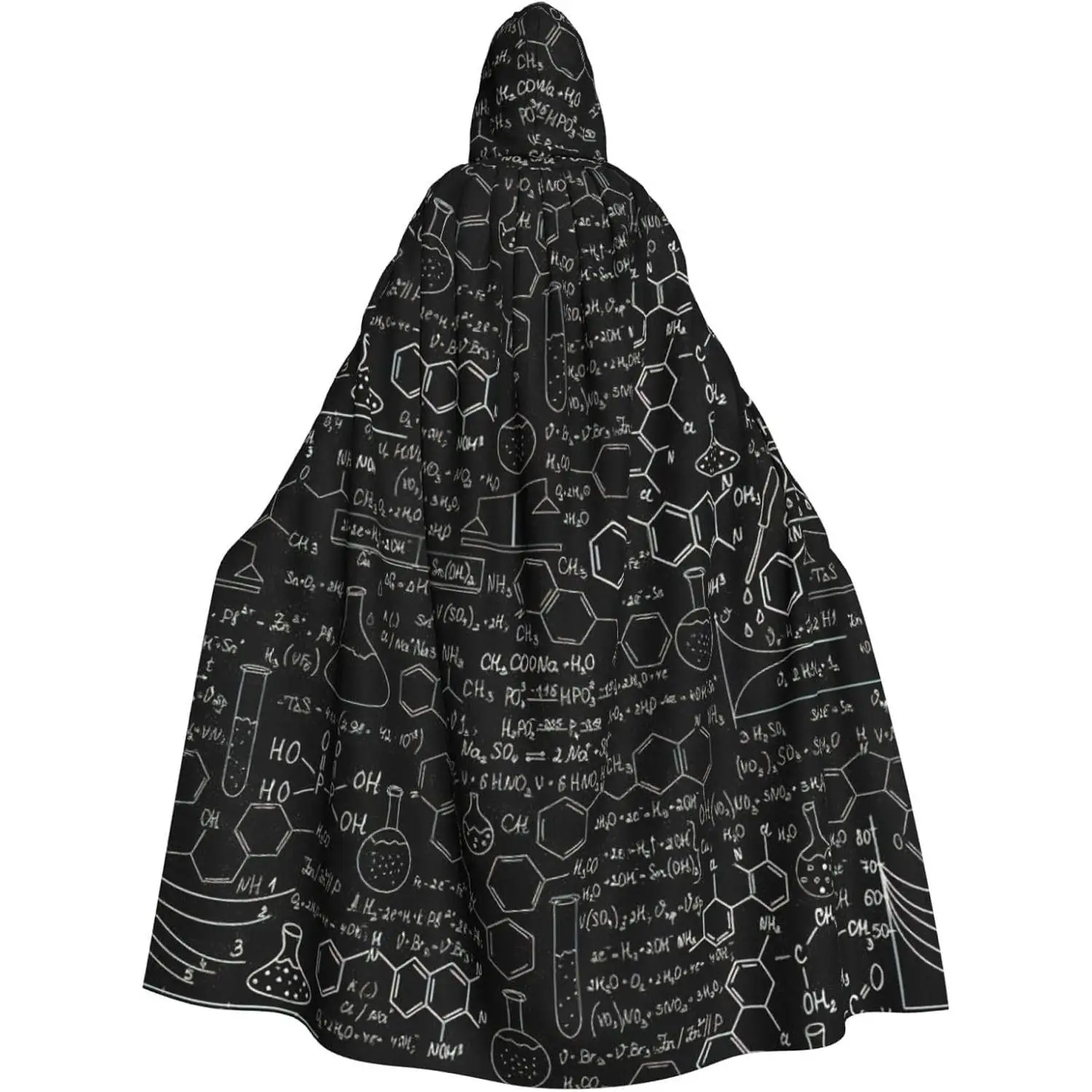 

Green Camo Print Adults Hooded Cloak With Halloween Christmas Witch Cape Robe Costume Party Supplies