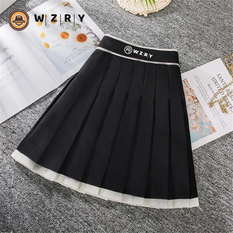 Summer Women\'s Golf Skirt Safety Pants High Quality Women\'s Golf Short Pleated Skirt Fashion Sports Tennis WZRY Golf Dress