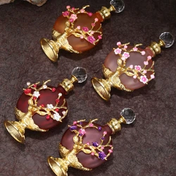 30ML Staghorn Plum Perfume Essence Oil Bottle Separate Jar Beautifully Decorated Dubai Perfume Essence Oil Bottle