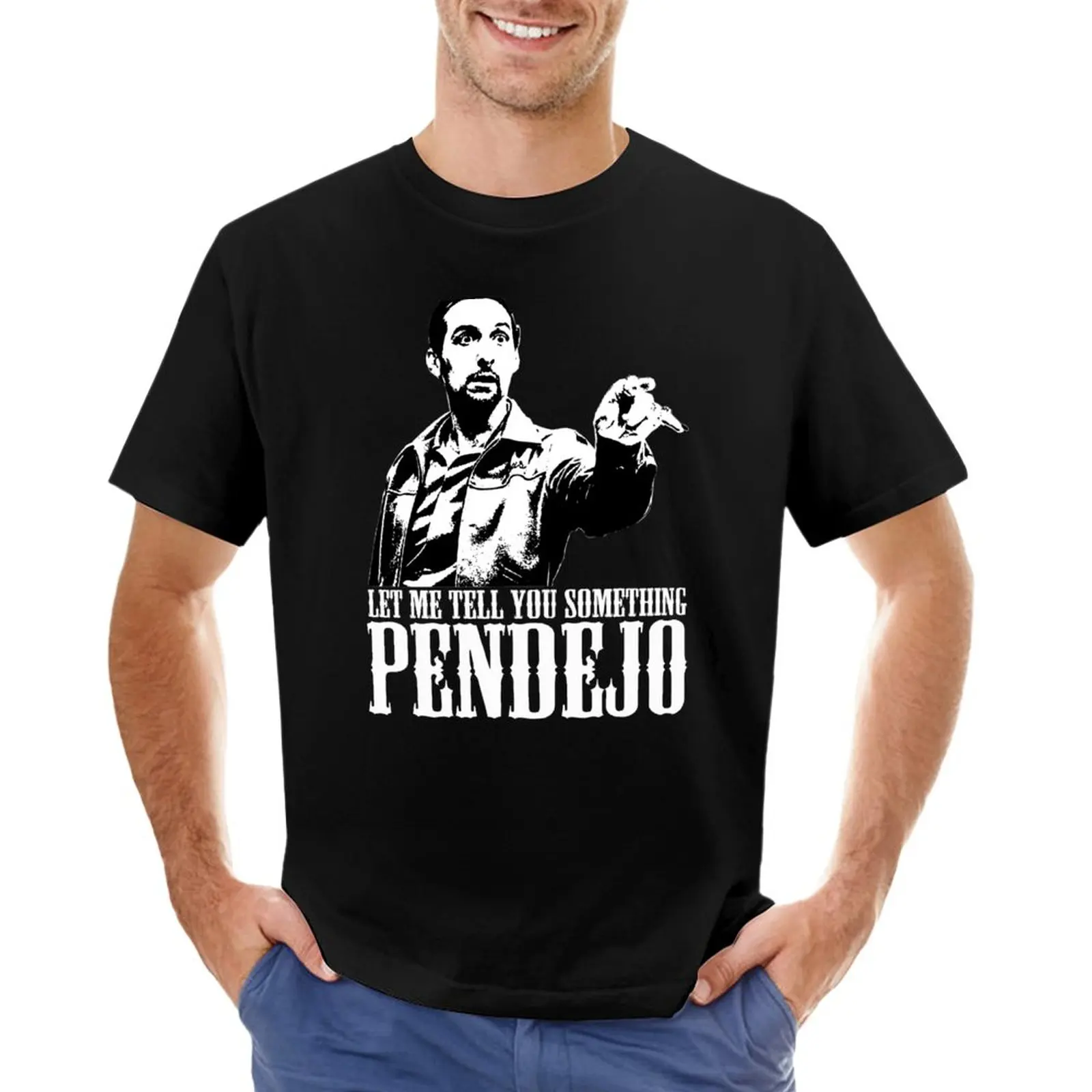 Jesus The Big Lebowski T shirt Let Me Tell You Something Pendejo T-Shirt vintage clothes Short sleeve t shirt for men