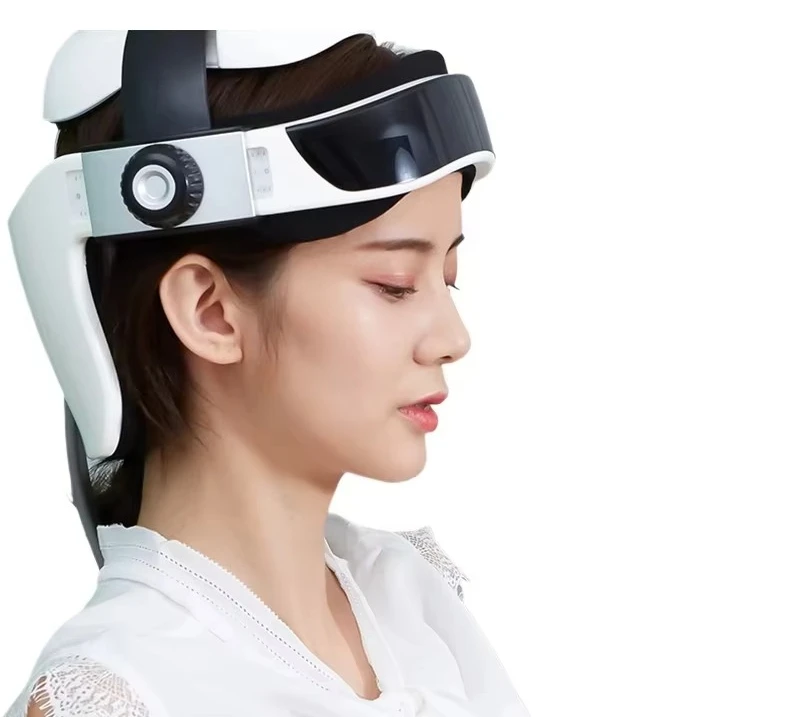 Head Massager Helmet Automatic Scalp Massage Instrument Home Pressing Head Kneading Scratching Head