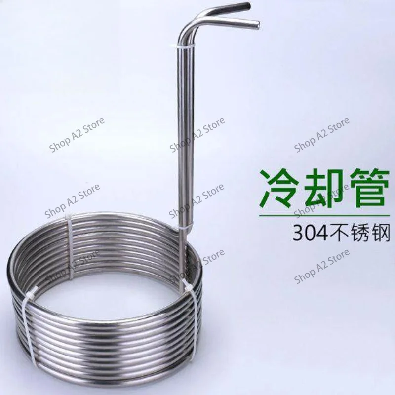 Stainless Steel Immersion Coil Chiller, 304 Food Grade for Craft Beer Brewing, Liquid Cooling Equipment for Home Brewery