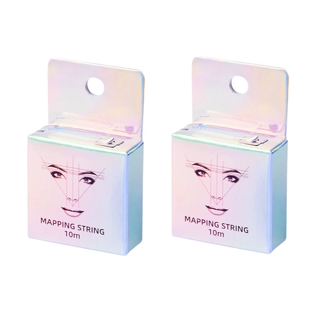 2 stuks wenkbrauw lokaliseren linialen eenvoudige praktische make-up tools voor professionele beginners wenkbrauw vormgeven accessoire