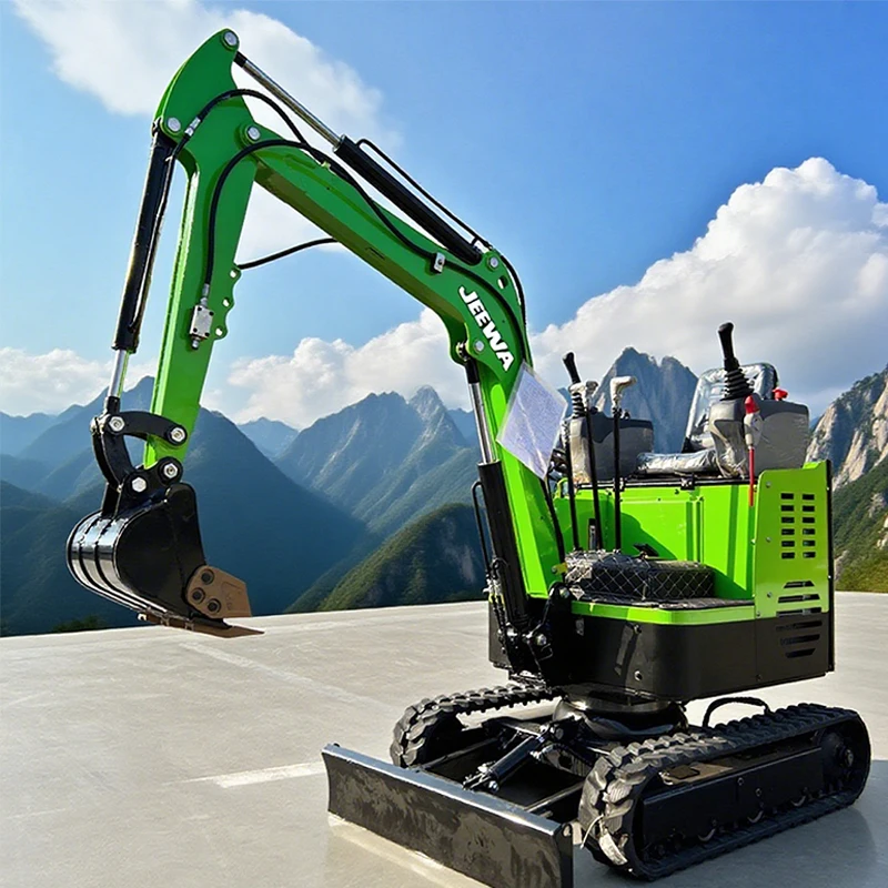 1.7tonFactory Customize 1.2 Ton Mini Excavators Small Digger Crawler Excavators Low Price Multifunctional Diesel Micro Excavator