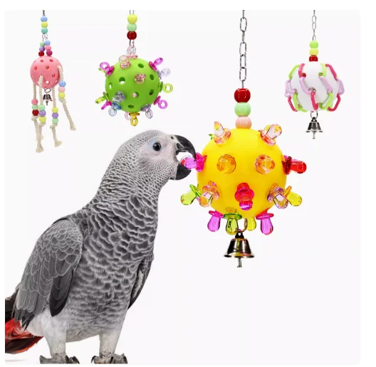 

Black Phoenix Parrot birdcage toy, biting ball, small and medium-sized parrot entertainment, boredom, intelligence, destruction,