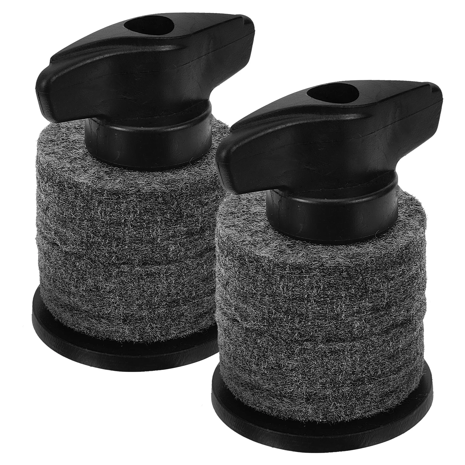 2 Sets Replace Cymbal Holder Cotton Pads Drum Kit Parts Accessories Plastic Felt Percussion Supply