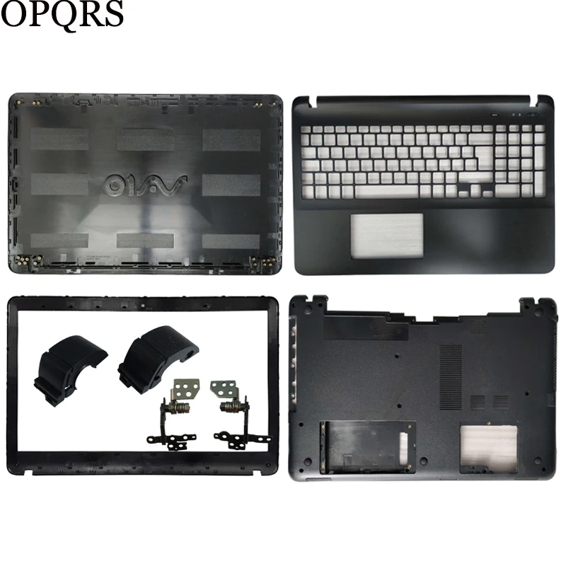 Imagem -01 - Laptop Lcd Tampa Traseira Moldura Frontal Palmrest Superior Fundo Sony Vaio Svf15 Svf152 Svf153 Svf1521agxb Svf154 Svf153a1ym laptop lcd tampa traseira moldura frontal palmrest superior fundo sony vaio svf15 svf152 svf153 svf1521agxb svf154 svf153a1ym 01