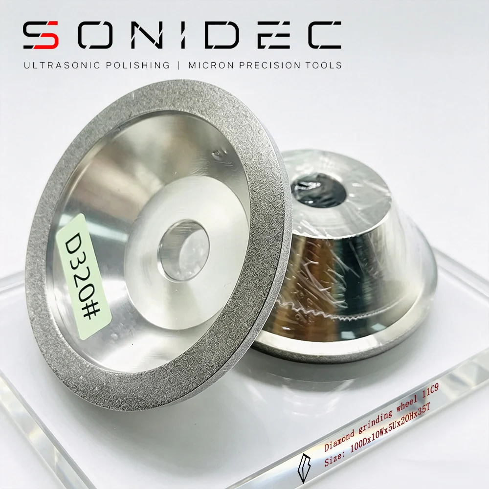 Best 100mm 11C9 Diamond Grinding Wheel Cup Diamond Wheels DIsc Grinding Tool For Sharpener Grinder Milling Cutter
