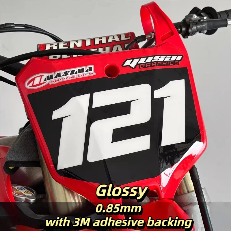 OTOM Motocross Aanpassen Grafische Decals Stickers Kit voor Husqvarna Tc Fc Te Fe 2024-2025 Holografische Chrome Grind Sticker Kit