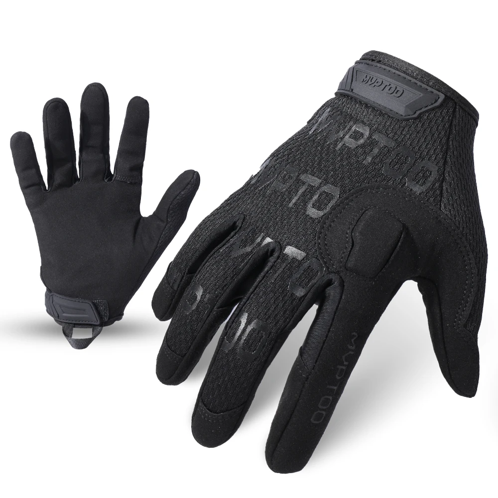 Camouflage Taktische Radfahren Handschuhe Touchscreen Outdoor Sport Wandern Fahrrad Klettern Schießen Jagd Reiten Fahrrad Ausrüstung – Detail 14