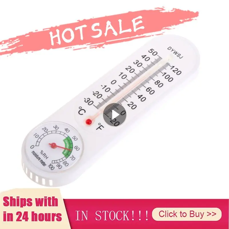 Thermometer Humidity Meter Garage Office Indoor Wall-mounted Greenhouse Hygrometer Breeding Thermometer Logger Measurement Tool