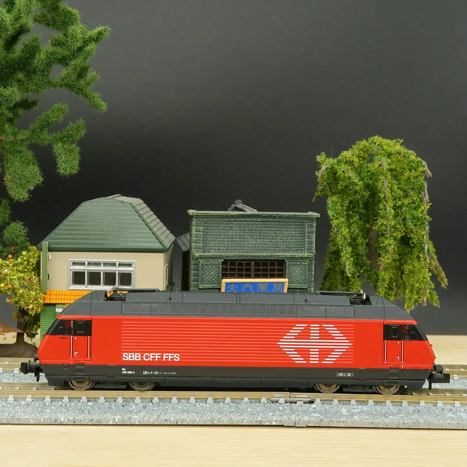 N Type 1/160 Trein Model Fleischmann 731370 Re460 Elektrische Locomotief Digitaal Geluidseffect Sbb Rail Car Speelgoed