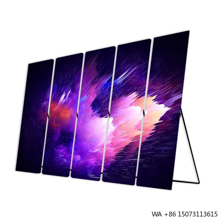 

Складной цифровой LED-экран для рекламы 640*1920 мм, 960*1920 мм для торговых центров и коммерческого использования