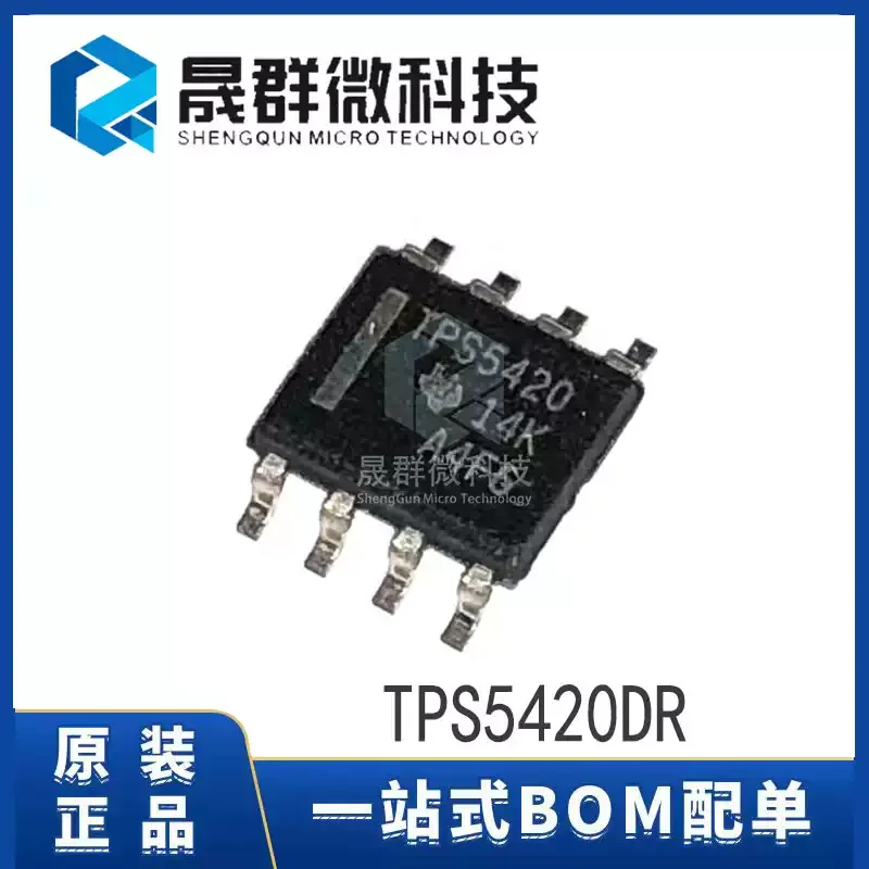 5-30pcs brand new original TPS5420DR silk screen TPS5420 patch SOP-8 adjustable voltage reducing chip IC
