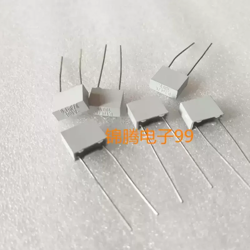 10-100pcs British TCC milk candy capacitor 0.1uf 100v 100nf 104k coupled infinite film capacitor