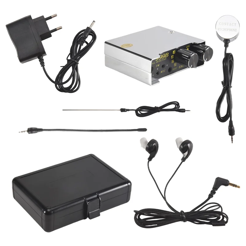 

B92B-F999B Leaking Water Leak Detector Household Wall Leaking Pickup Leak Detector EU Plug