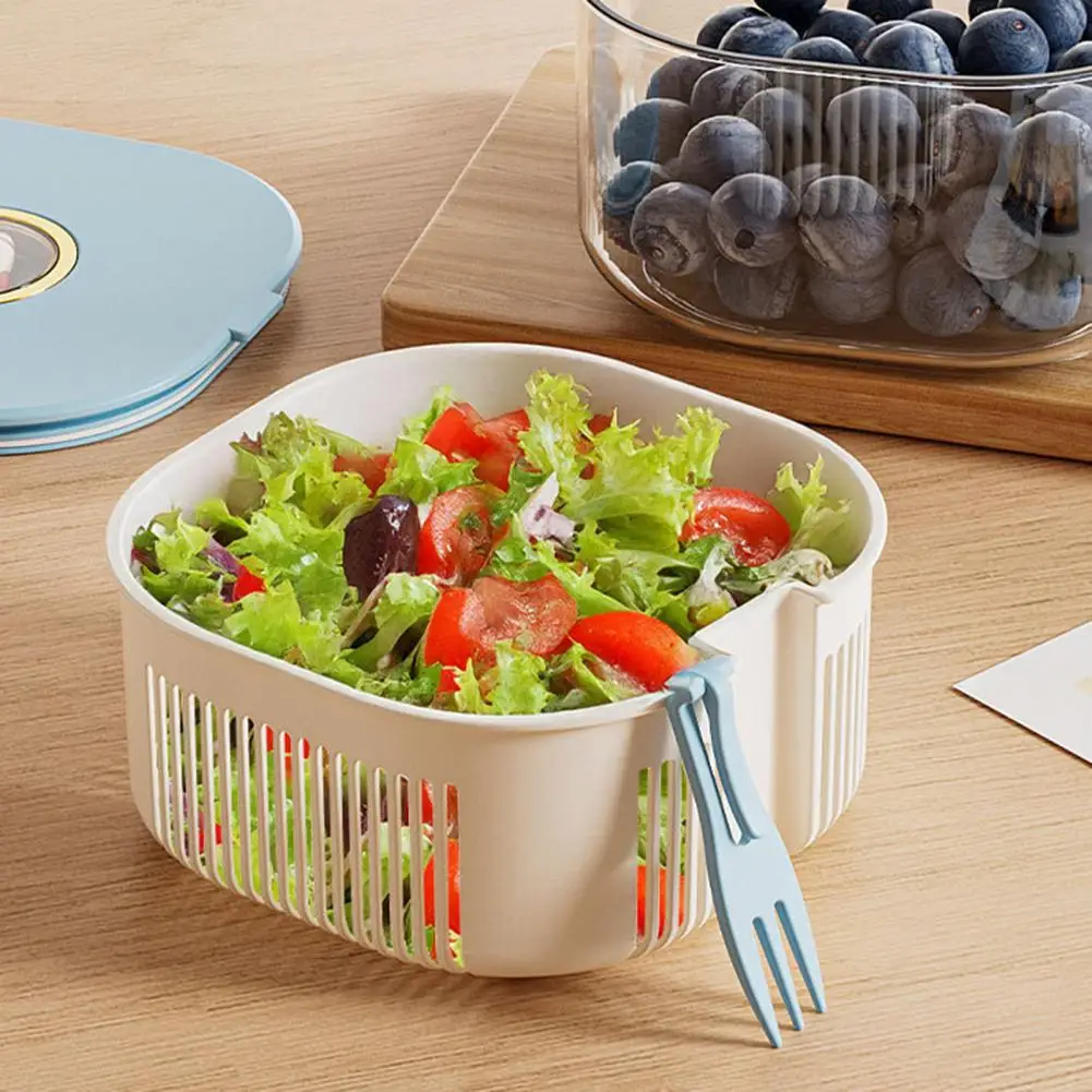 Rotating Berry Rinser for Strawberries Portable Outdoor Fruit Rinse Bowl Multifunctional Fruit Washing Bowl with for Berries