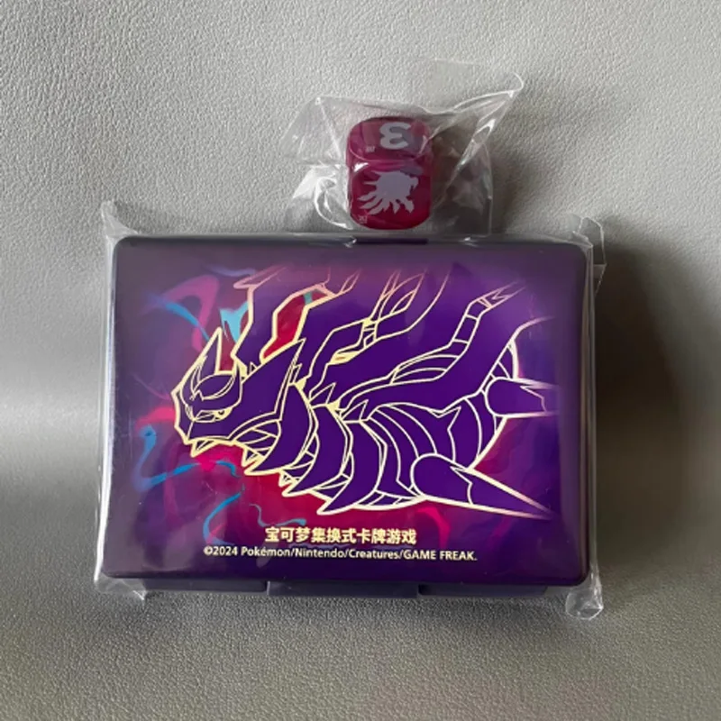 PKM Ptcg Giratina VSTAR Premium Set, Deck Building Box with Marker Case Dice Accessories Complete Collector‘s Exquisite Gift Toy