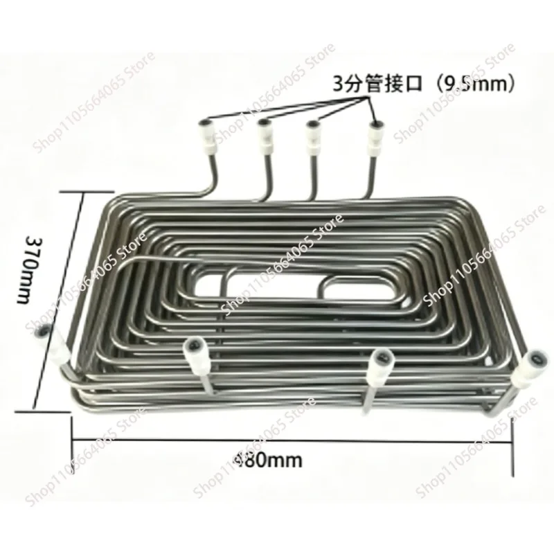 Wine incubator stainless steel coil stainless steel heat exchange wine incubator coil