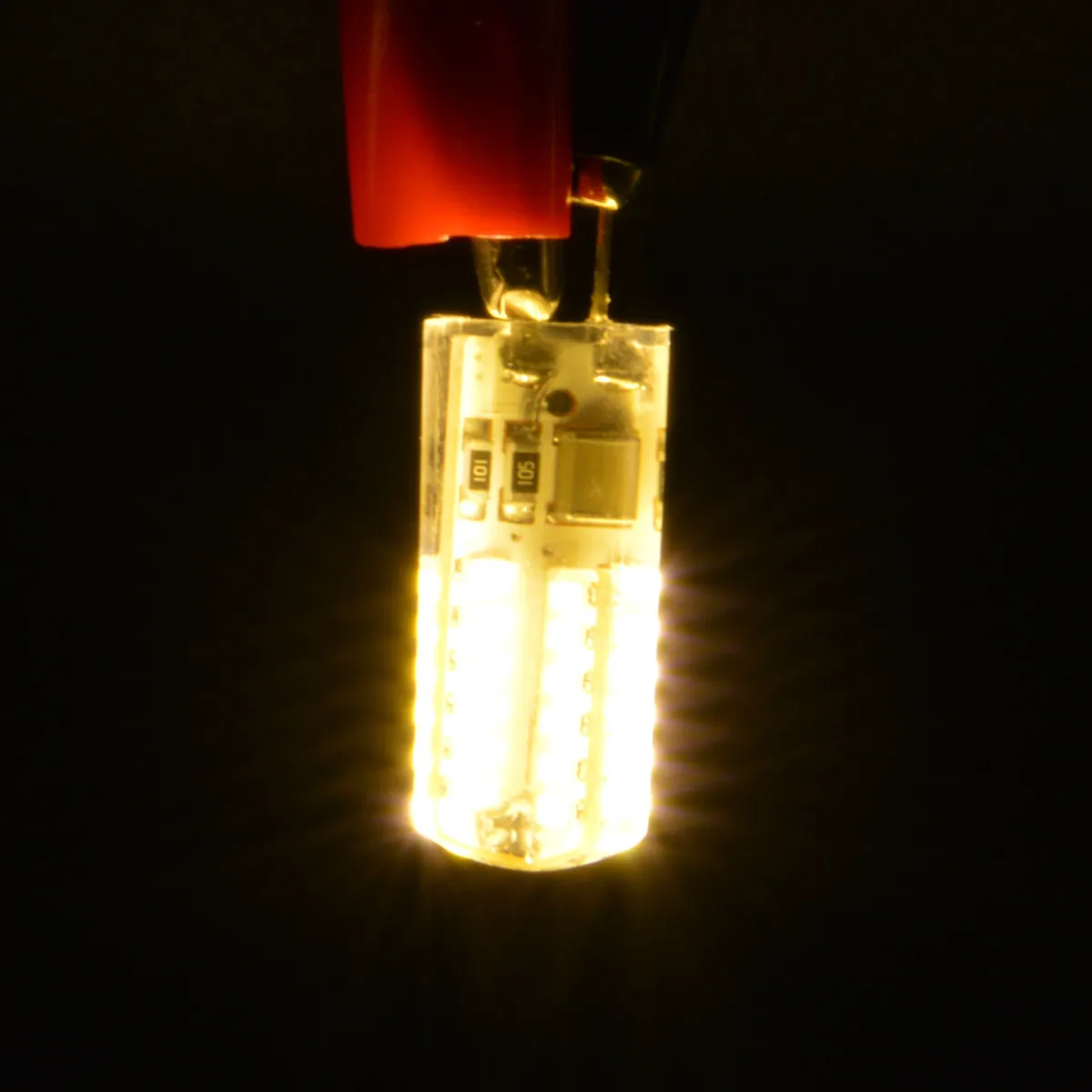 10Pcs G4 LED Light Bulb 220V 3.5W Warm White 3000-3500K 170 Lumens 360 Degree Lighting Smd3014 LED Lamp for Home Office