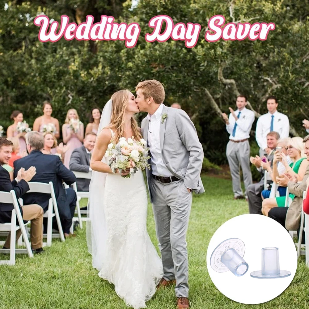 3 أزواج من واقيات الكعب العالي من السيليكون قبعات إصلاح الكعب أغطية كعب ستيليتو سدادات كعب مضادة للانزلاق لأحداث الزفاف الخارجية