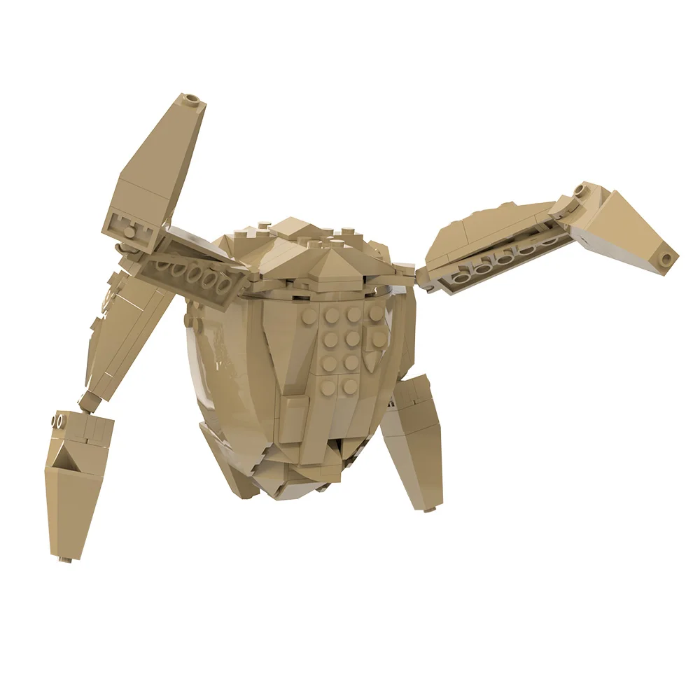 

Gobricks MOC Project Hail Mary Rocky Bricks Project Hail Mary Movie Rocky Monster Building Blocks Model Toys Kids Birthday Gifts