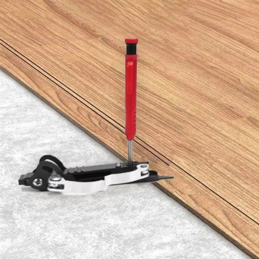 

Aluminium Alloy Scribing Ruler Anti-Deformation Multifunctional Contour Gauge Adjustable Deep Holes Woodworking Compass