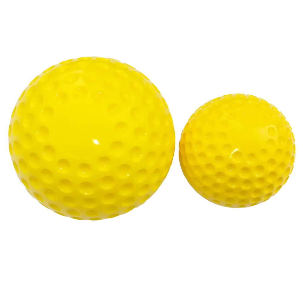 

Dimpled Fielding Practice PU Hitting Baseballs Pitching Machine Baseballs Indoor Outdoor Foam Training Ball