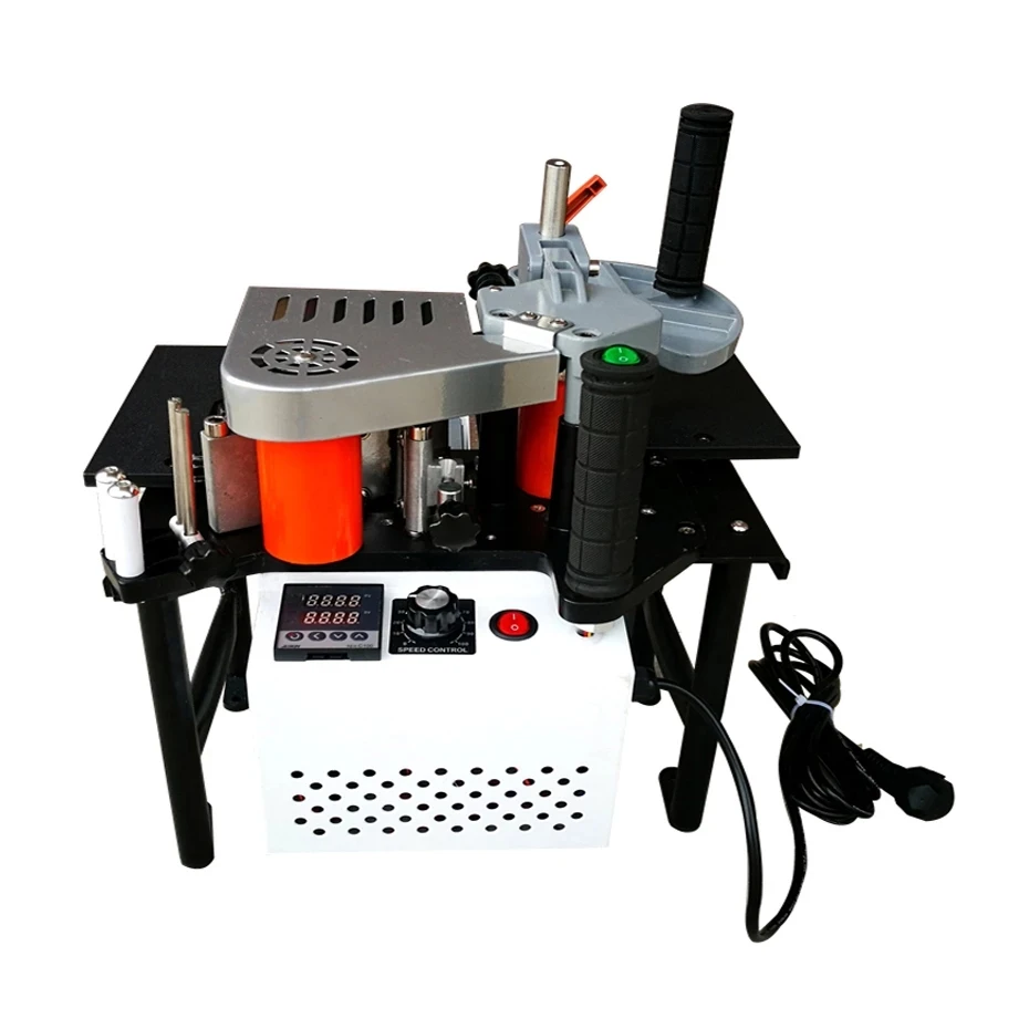 1200W Manual Edge Gluing Machine Double Side Gluing Portable Edge Banding Machine Woodworking Edge Gluing Machine 220V 110v