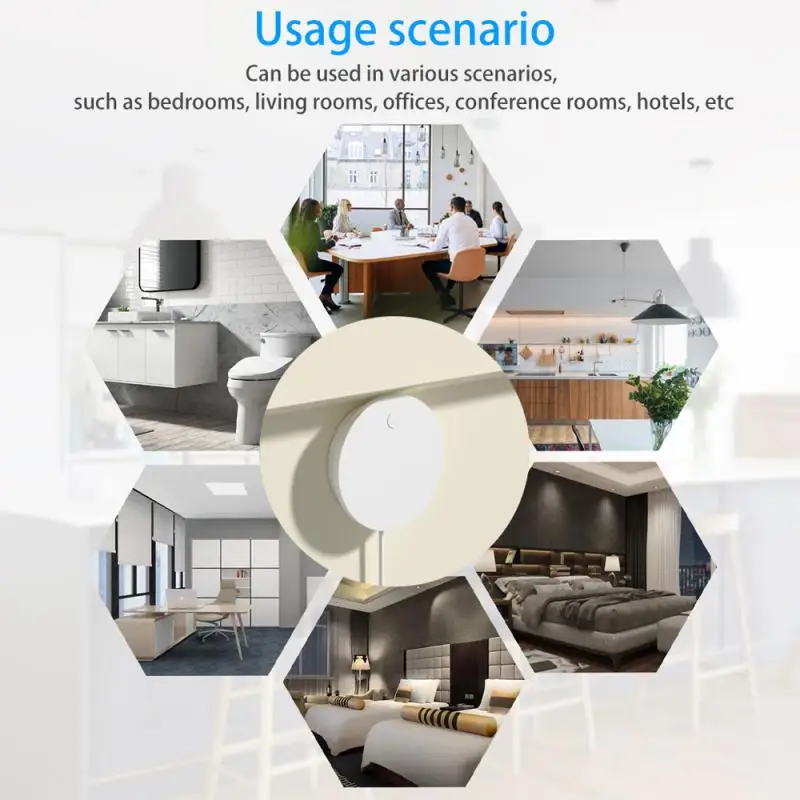 EWeLink ZigBee 5.8G ملليمتر موجة وجود الإنسان كاشف الرادار الجانب شنت مراقبة السلامة الرادار إنذار الذكية الربط الاستشعار