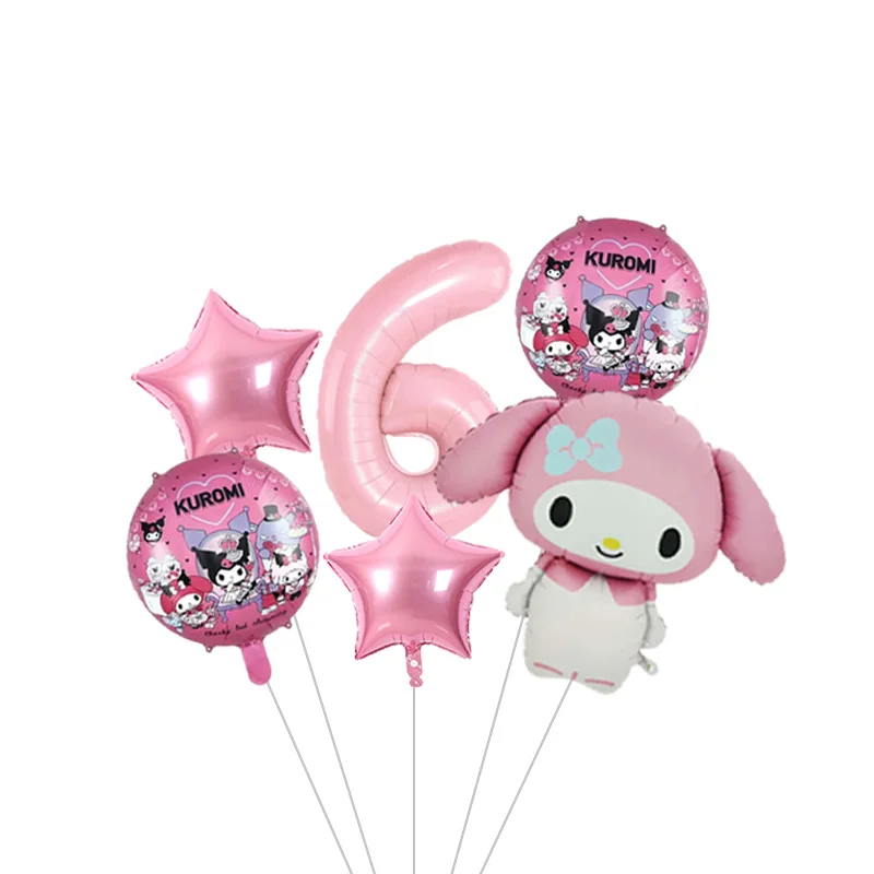 Cinnamoroll Großer Cartoon-Folienballon, Niedlicher Welpen-Ballon für Partydekoration, Geburtstagsfeier-Dekoration – Detail 6