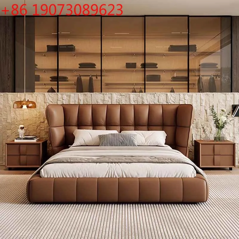 

Designer Frame Double Bed Style Luxury Italian Sleeping Queen