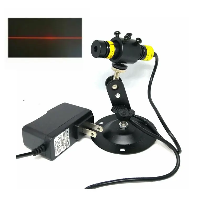 Focusable 650nm 10~250mw Red Line Laser Module Alignment Tool For Laser Swamp Haunted House Effects Wood Stone Sawmill Cutting