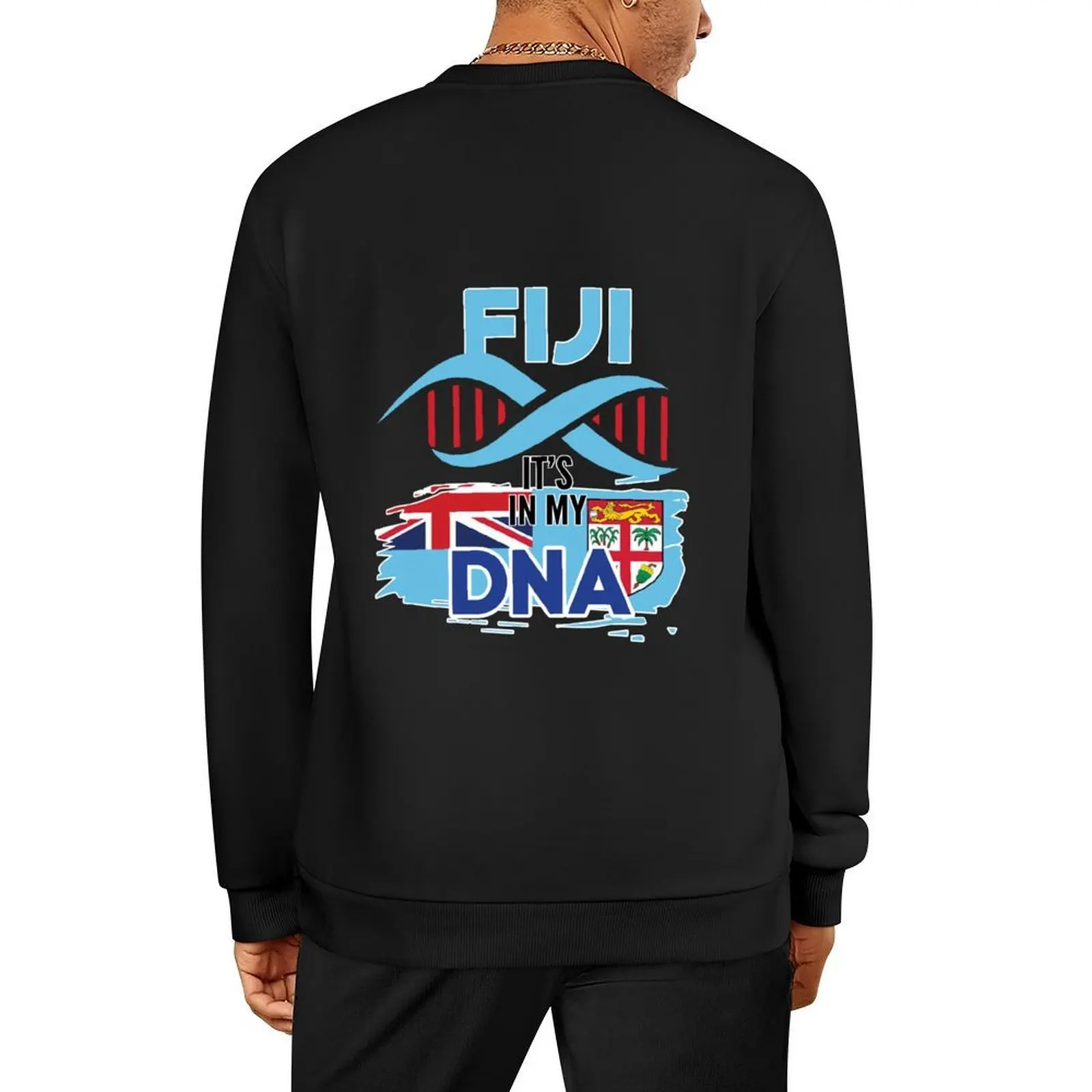 

fiji It is in my DNA Pullover men's sweat-shirt set men's sweat-shirt winter clothes men's winter sweater sports sweatshirt man
