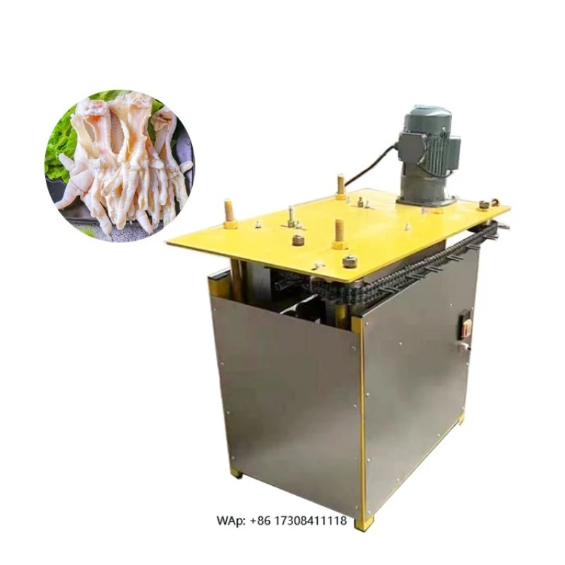 Chicken feet boneless boneless machine Chicken feet boneless machine