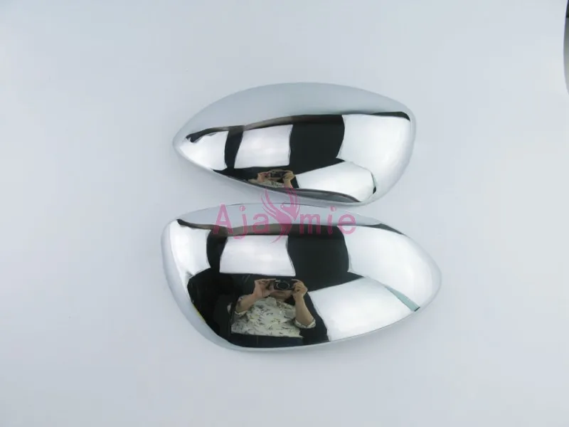 

For Nissan Juke 2011 2012 2013 Car Exterior Side Door Mirror Cover Rear View Overlay Stickers Trim Chrome Styling Accessories