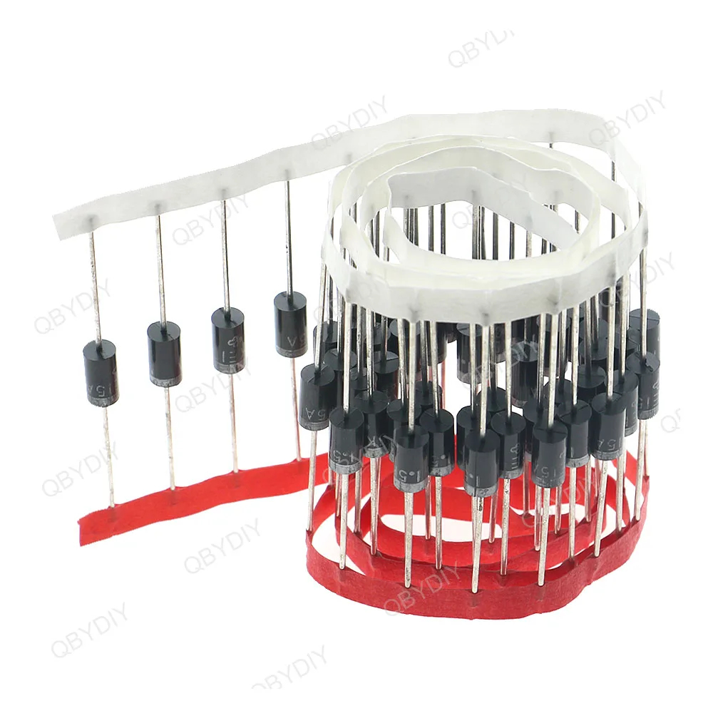 50pcs/lot One Way TVS Diode DO-201AD 1.5KE6.8A -1.5KE440A