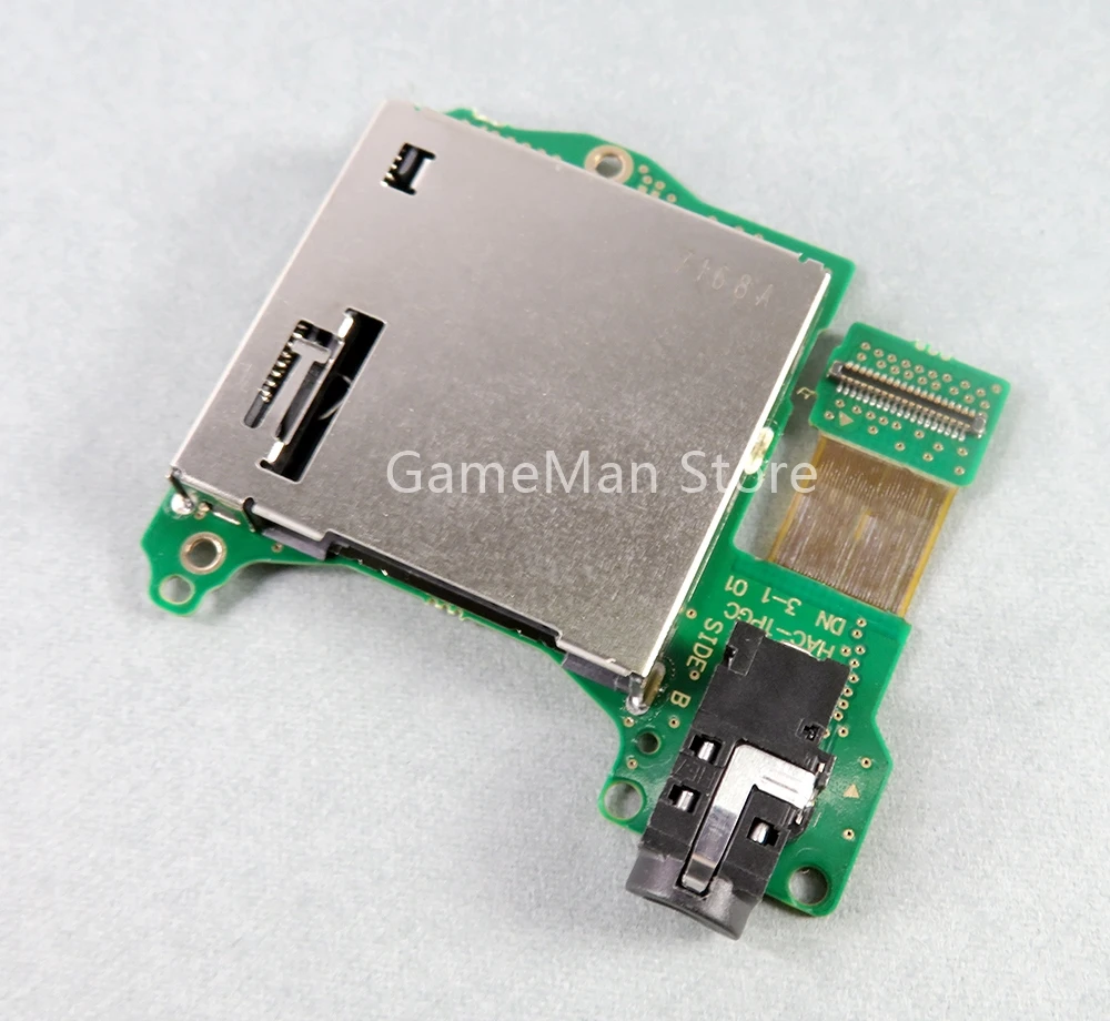 10 stücke OEM Neue Für Nintendo Schalter V 1,0 V 2,0 Konsole Gamepad Universal Game Card Slot Sockel Motherboard Kopfhörer headset Port