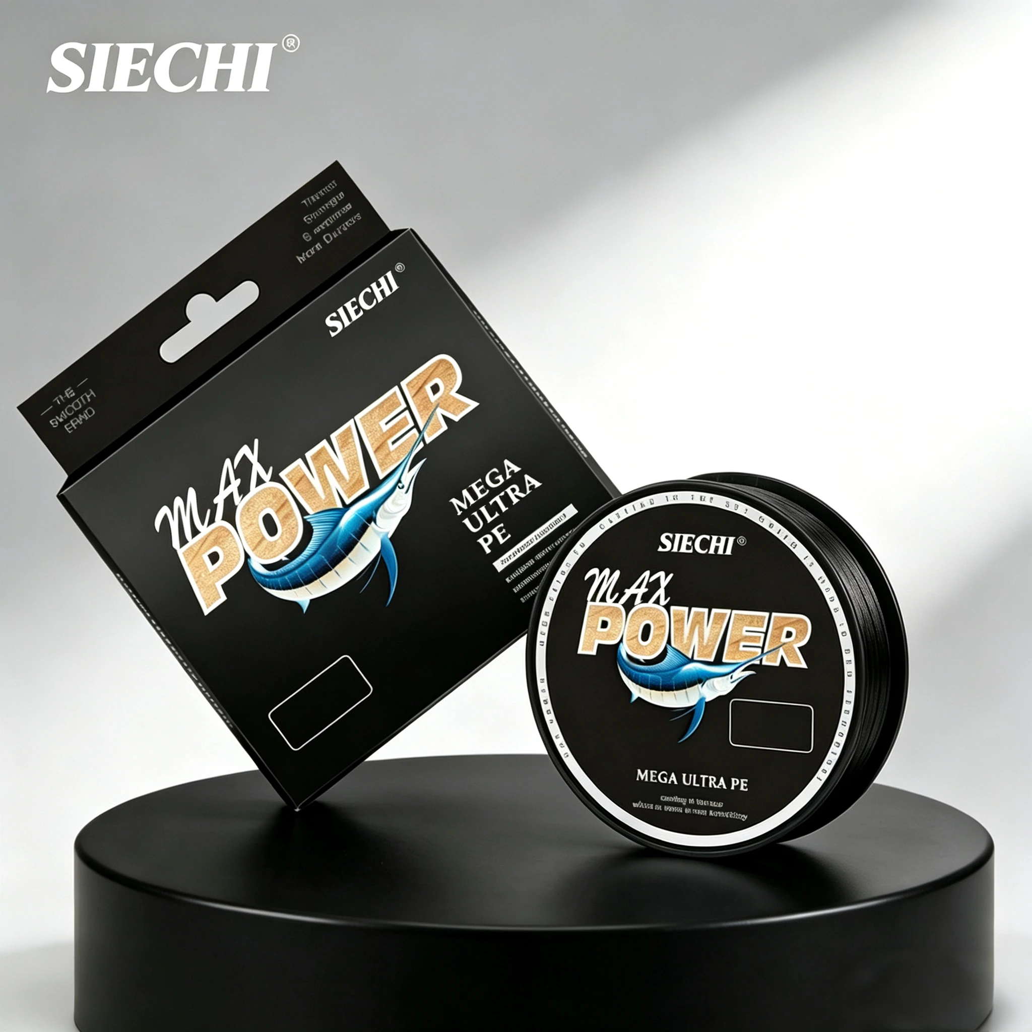 SIECHI PE-Schnur X8-fädig geflochtene Angelschnur 150m 12-60LB Super Tensile Verschleißfestigkeit Glatte Multifilament-Angelschnur