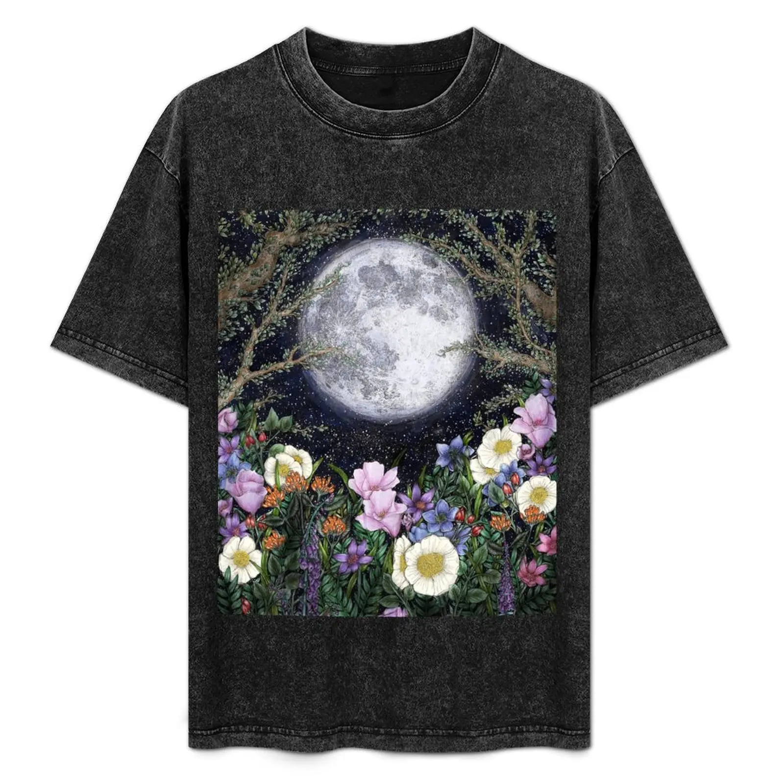 Midnight in the Garden II T-Shirt Work Duty Casual T-Shirt