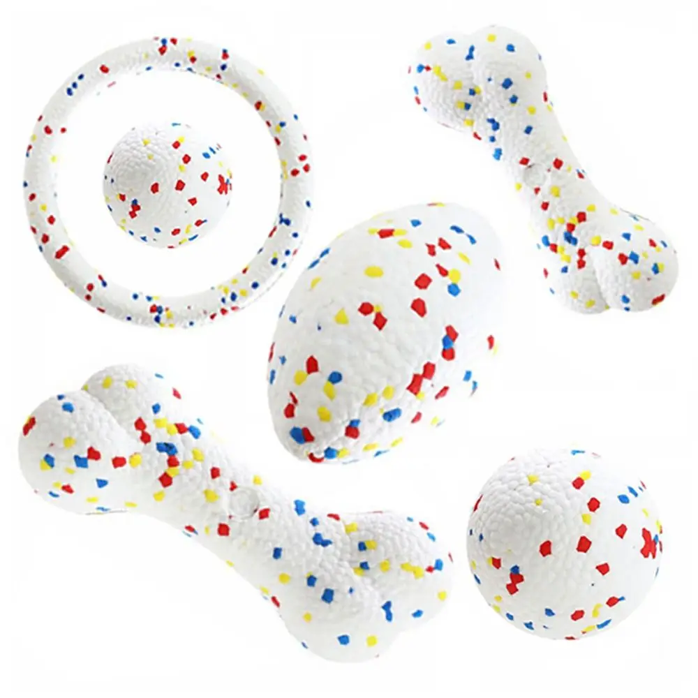 Bite Resistant Solid Dog Ball Toys for Small Dogs High Elasticity E-TPU Pet Chew Ball Toy Non Squeak Interactive Puppy Toy - Image 5