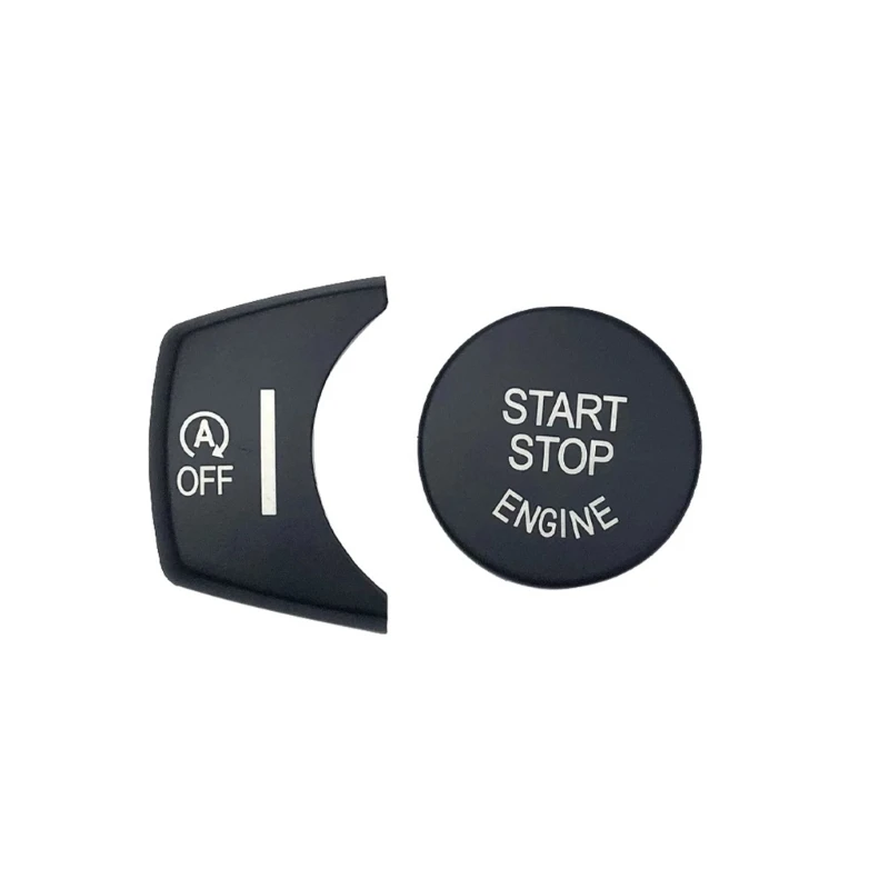 400B Car Interior Replacement Cap ABS Interior Button Cover Trim Set for 5/6/7 Line Selected Vehicle Line, Console Update Parts