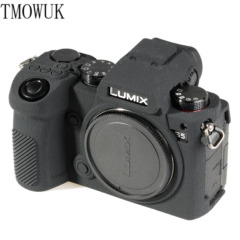 

For LUMIX S5 silicone Armor Skin case camera body cover protector digital cameras