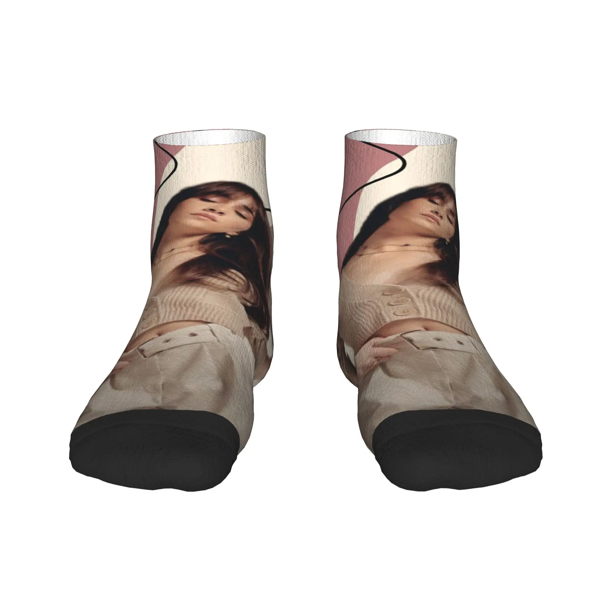 

Носки Aitana Ocana Singer, чулки высокого качества в стиле Харадзюку, всесезонные носки, аксессуары для мужчин и женщин, рождественские подарки