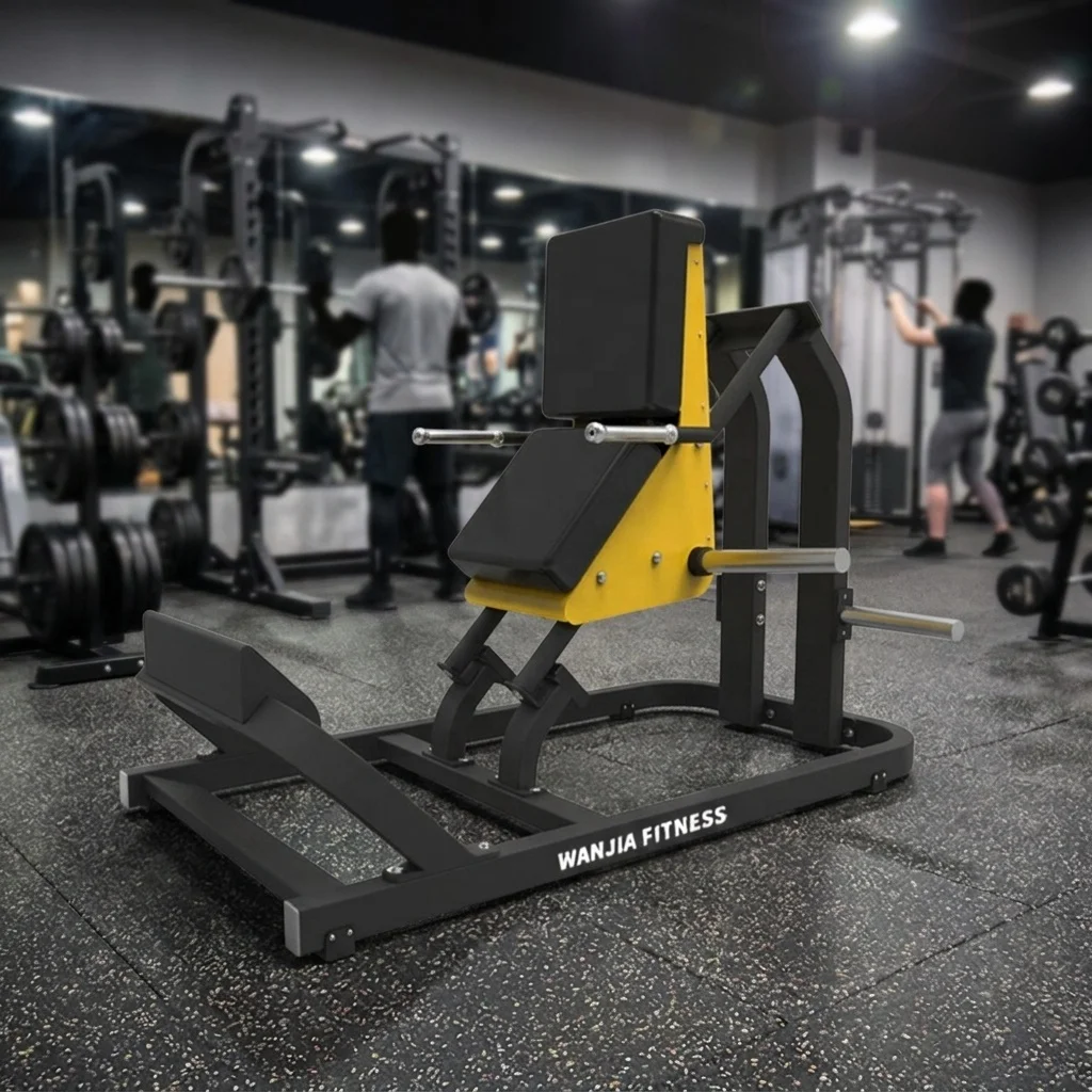 Commercial Gym Fitness Equipment Plate Loaded Steel CE Certified Durable Supports Chest Arms Back Legs Training Seated Calf