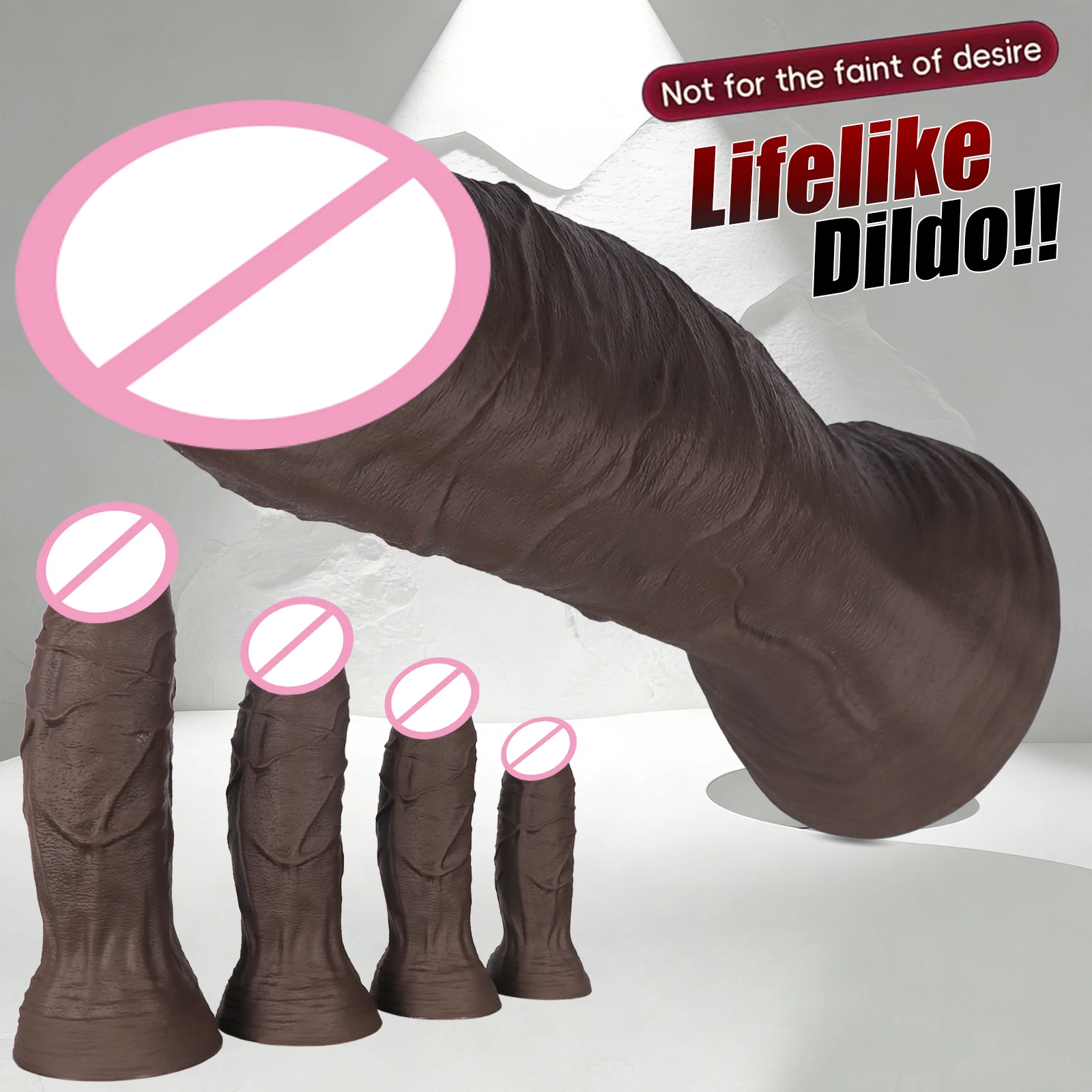 NEW Huge Realistic Dildo fantasy long Penis Big Dick Suction Cup Dildos For Women Giant XXL anal Dildo Sex Toy For Women Men Gay